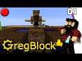 [Minecraft] GregBlock #01 - Coop Alkasym [FR]