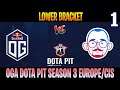 OG vs 5Men GAME 1 | Bo3 | LowerBracket AMD SAPPHIRE OGA DOTA PIT Season 3 EU/CIS | DOTA 2 LIVE