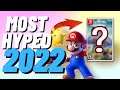 RANKING Upcoming 2022 Games By HYPE | That Nintendo Quality