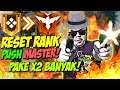 RESET RANK TURUN KE GOLD LANGSUNG PUSH MASTER PAKE X2 SIMPANAN BANYAK! - FREE FIRE INDONESIA