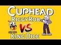 RiggyRob VS King Dice in "All Bets Are Off!" - Cuphead Boss Fight Twitch Highlight #18