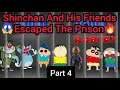 Shinchan And His Friends Finally Escaped The Prison In Roblox😱 Part 4🔥
