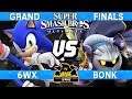 Smash Ultimate Tournament Grand Finals - 6WX (Sonic) vs Bonk (MK) - CNB 195