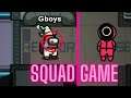Squid game but its among us 😨😨😨