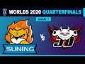 Suning vs JD Gaming Game 1 - Worlds 2020 Quarterfinals Day 2 - SNG vs JD G1
