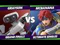 S@X 427 GRAND FINALS - Grayson (ROB) Vs. McBanana (Roy) SSBU Smash Ultimate Tournament
