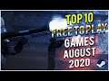 Top 10 Free to Play Games on Steam - AUGUST 2020
