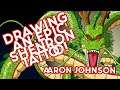 Drawing an Epic SHENRON Tattoo - Dragon Ball Speed Drawing!