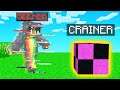 HIDING As A *GLITCHED* BLOCK In Minecraft! (Hide & Seek)