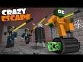 Monster School : CRAZY PRISON ESCAPE - FUNNY CHALLENGE - Minecraft Animation