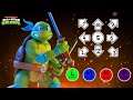 Nick All-Star Brawl: Leonardo Combo Input Display