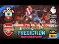 🔥 PS5 ft. 4K60FPS | SOUTHAMPTON vs ARSENAL | FIFA 21 Predicts: Premier League ● Matchday 20