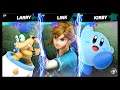 Super Smash Bros Ultimate Amiibo Fights  – Request #19050 Larry vs Link vs Kirby