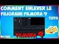 TUTO comment enlever le filigrane filmora 9
