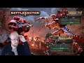 Warhammer 40,000 Battlesector Land Speader and Tech priest