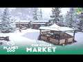 XMas Market Part 1 - Planet Zoo Speed Build - Yosemite Valley Zoo