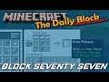 A shiny new pickaxe! | The Daily Block - Block 77 #Minecraft #Shorts