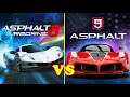 Asphalt 8 VS Asphalt 9 Game Compression || Which Game You Like||