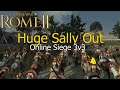 Attacking archers destroyed! But is it enough? - 3v3 siege - Total War: Rome 2