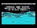 Choice and Death: Morality Mechanics in Video Games