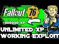 Fallout 76: Xp glitch duplication! Fallout glitches!