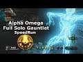 Full Solo Gauntlet Alpha Omega Speedrun PS4