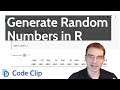 How To Generate Random Numbers in R