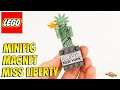 LEGO Minifig Magnet Statue de la Liberté Miss Liberty Review Français