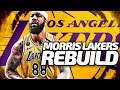 MARKIEFF MORRIS LAKERS REBUILD! (NBA 2K20)
