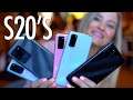 Samsung Galaxy S20 Comparisons! S20, S20+ and S20 Ultra!