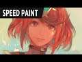 speed paint - Pyra Xenoblade Chronicles