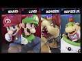 Super Smash Bros Ultimate Amiibo Fights  – Request #14158 Mario Bros vs Koopa Royalty