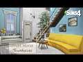 Bright Interior Townhouse | The Sims 4 Speed Build | NO CC | Stop Motion |