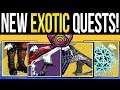 Destiny 2 | NEW EXOTIC QUESTS! Ritual Weapons, Exotic Armor & Dawn DLC Quests (Season of Dawn)