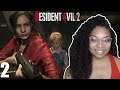 ENTER THE SEWERS + ORPHANAGE | Resident Evil 2 Remake (Claire's Story) Gameplay Walkthrough Part 2