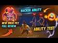 Free Fire New Dreki Pet 😲 || Full Review || Dreki Pet Ability Test ||Full Gameplay||Garena Free Fire