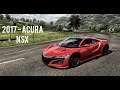 Gameplay challenge in real life gaming sim - Forza Horizon 4 - Acura NSX