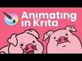 Getting Started with Krita: Animate Waddles (Part 2/2) | Krita 4.4.5
