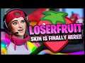 NEW LOSERFRUIT ICON SERIES SKIN GAMEPLAY & SQUAD DUBS!! || FORTNITE SQUADS LIVE