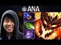 OG.ANA SMURF SHADOW FIEND WITH AGHANIMS-MYSTIC BLINK - DOTA 2 GAMEPLAY