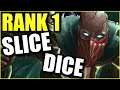 THE RANK 1 PYKE HITS THIS HIGH ELO GAME WITH THE SLICE N' DICE!
