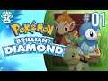 WELCOME TO SINNOH!! | Pokemon Brilliant Diamond & Shining Pearl - Part 1