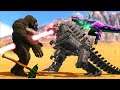 A Godzilla Traidora Se Fundiu Ao Mecha Godzilla Para Destruir O Kong E o GODZILLA - Ark Dinossauros