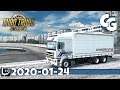 DAF 95 Rigid Chassis - RusMap 2.0 + ProMods 2.43 - ETS2 - VOD - 2020-01-24