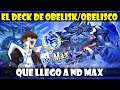 EL DECK DE OBELISK/OBELISCO QUE LLEGO A ND MAX | ¡CON TODO EL PODER, GOD HAND CRUSHER! - DUEL LINKS