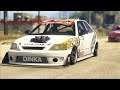GTA 5 -NEW Dinka Kanjo (Honda Civic EK9) RICE Customization/Build!! vs Dinka Type R