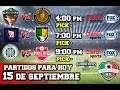 Liga de Expansión MX | Partidos de Hoy 15/09/2020 + Predicciones