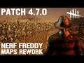 NEW PATCH 4.7.0 PTB NERF FREDDY & MAP REWORK : NOUVELLE COLDWIND FARM FR | DEAD BY DAYLIGHT