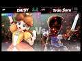 Super Smash Bros Ultimate Amiibo Fights – Request #16225 Daisy vs Sora