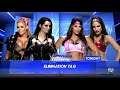 WWE 2K16 Paige,Natalya VS Nikki Bella,Brie Bella Elimination Tag Match